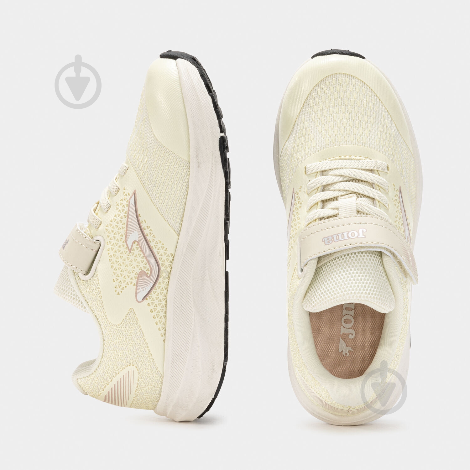 Кроссовки для девочек Joma Speed JR JSPEES2525V р.33 бежевые - фото 4