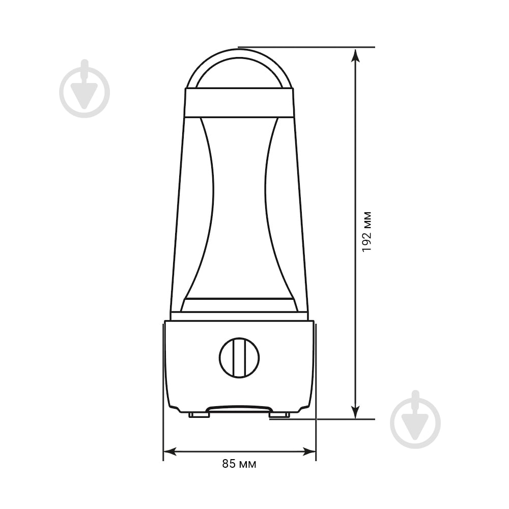 Світильник світлодіодний LEDCOIN EL305 10 Вт білий - фото 3 Світильник світлодіодний LEDCOIN EL305 10 Вт білий - фото 3