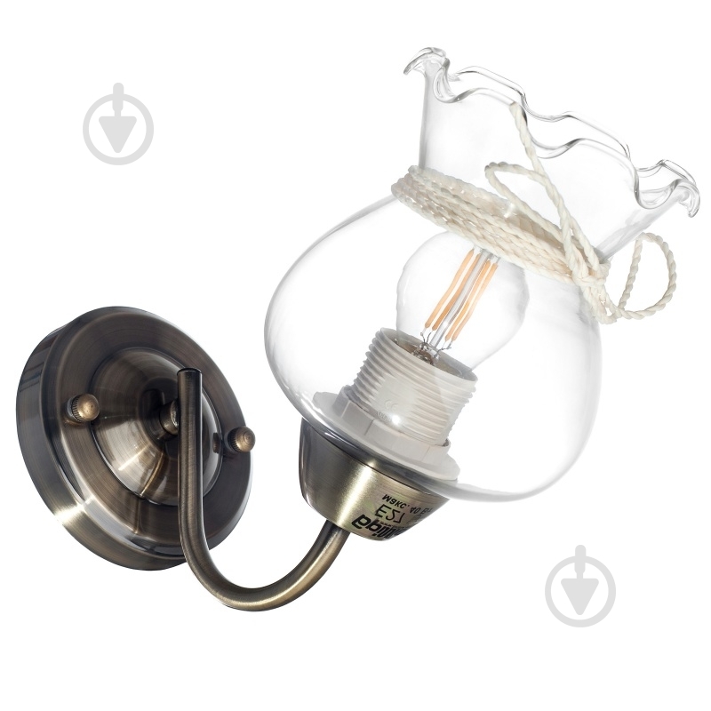 Бра Brille BCL-662W 60 Вт E27 бронзовый 26-645 - фото 2