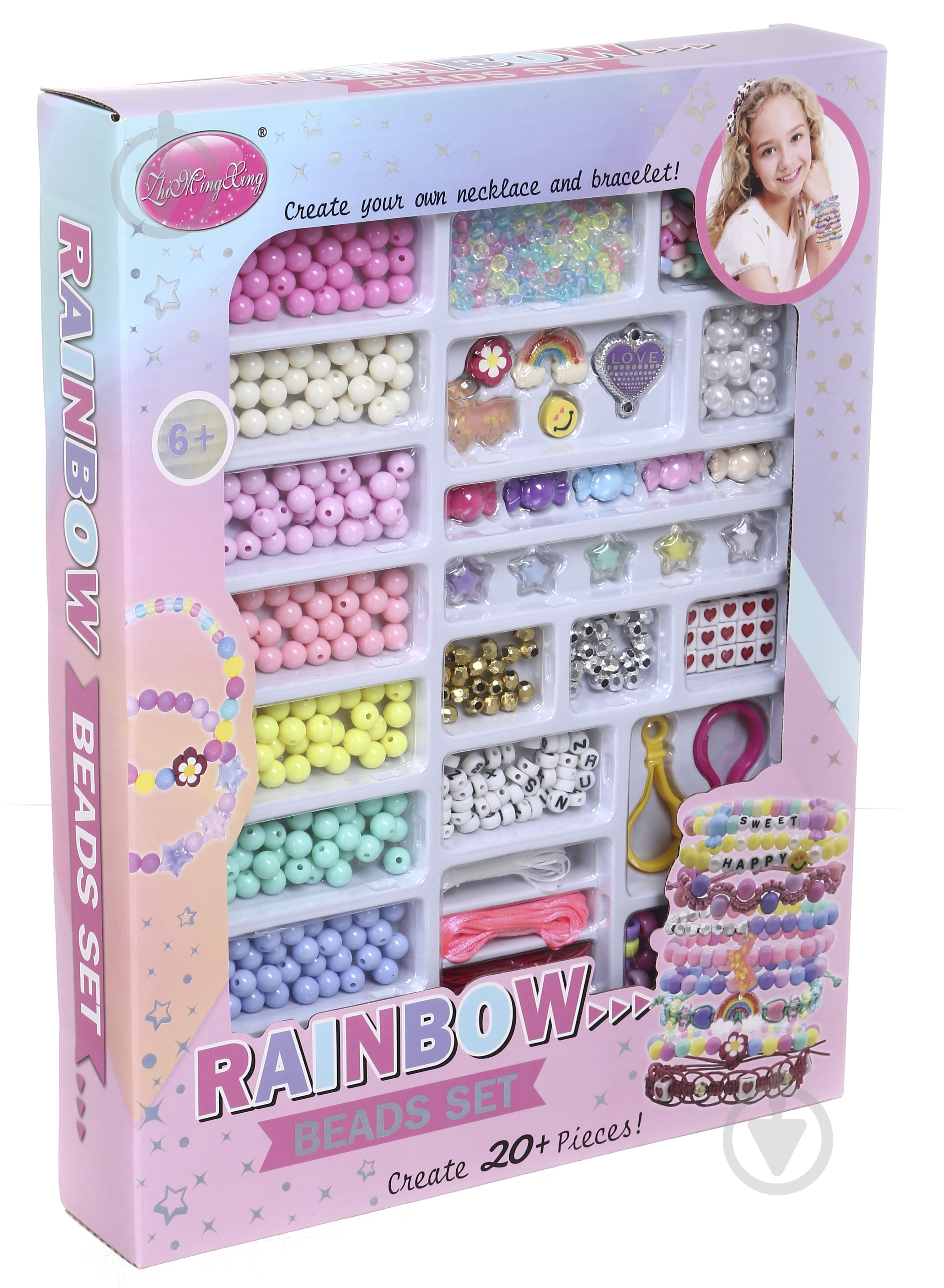 Набор для изготовления украшений ZHI MING XING радуга 25х33х5 см OTG0960704 - фото 1 Набор для изготовления украшений ZHI MING XING радуга 25х33х5 см OTG0960704 - фото 1