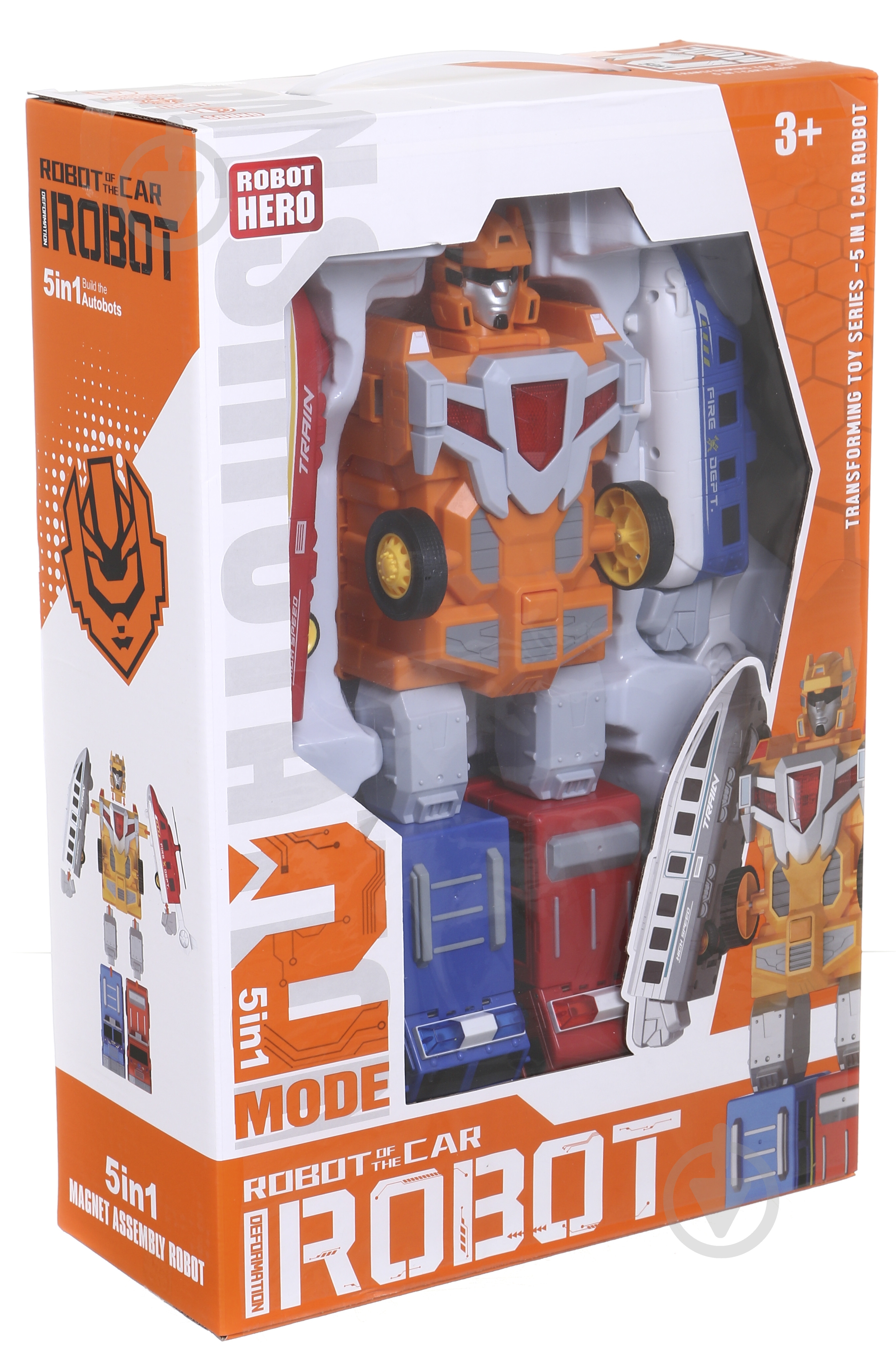 Робот-трансформер Shantou 5 в 1 OTB0570608 - фото 1