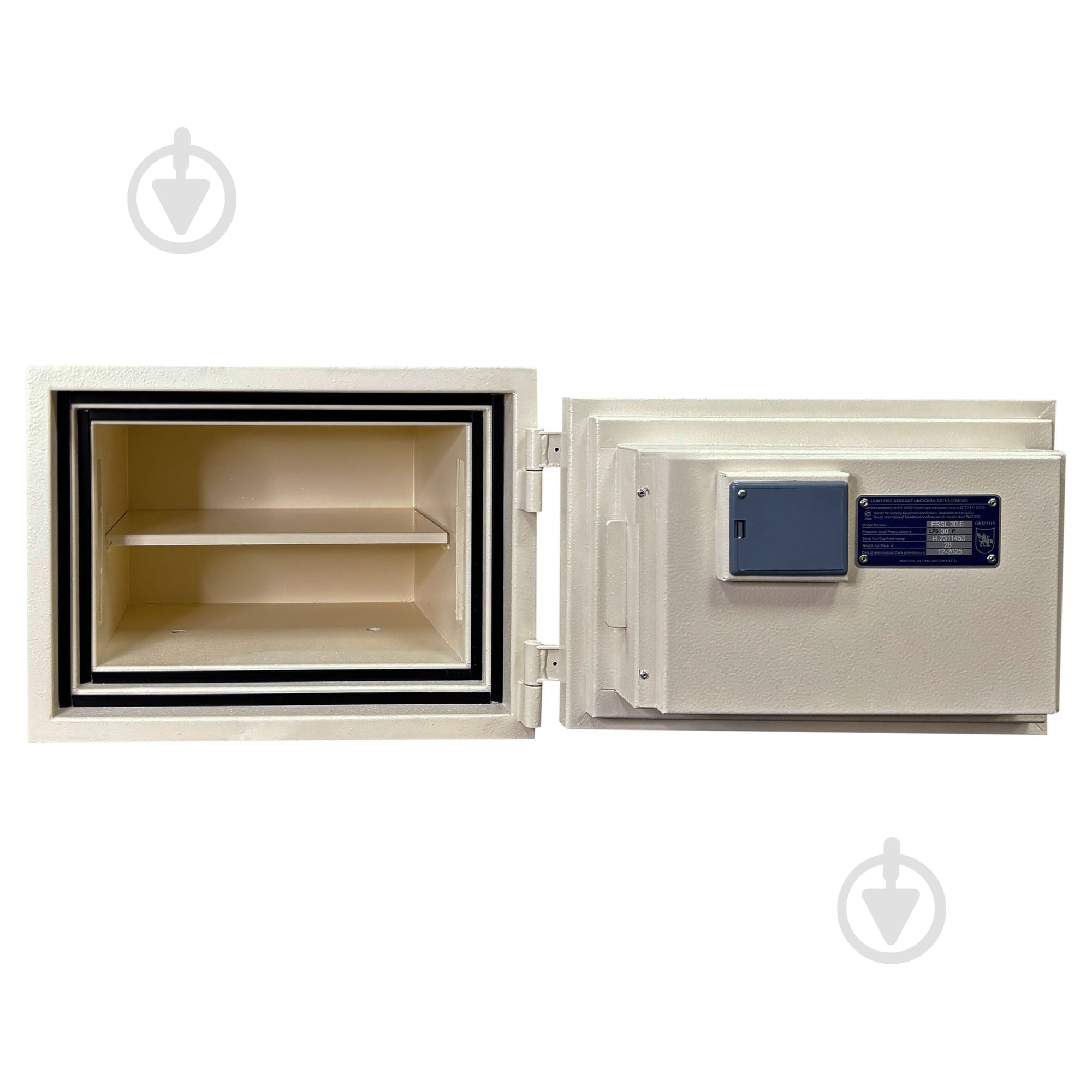 Сейф огнестойкий Griffon FRSL.30.E CREAM - фото 7 Сейф огнестойкий Griffon FRSL.30.E CREAM - фото 7