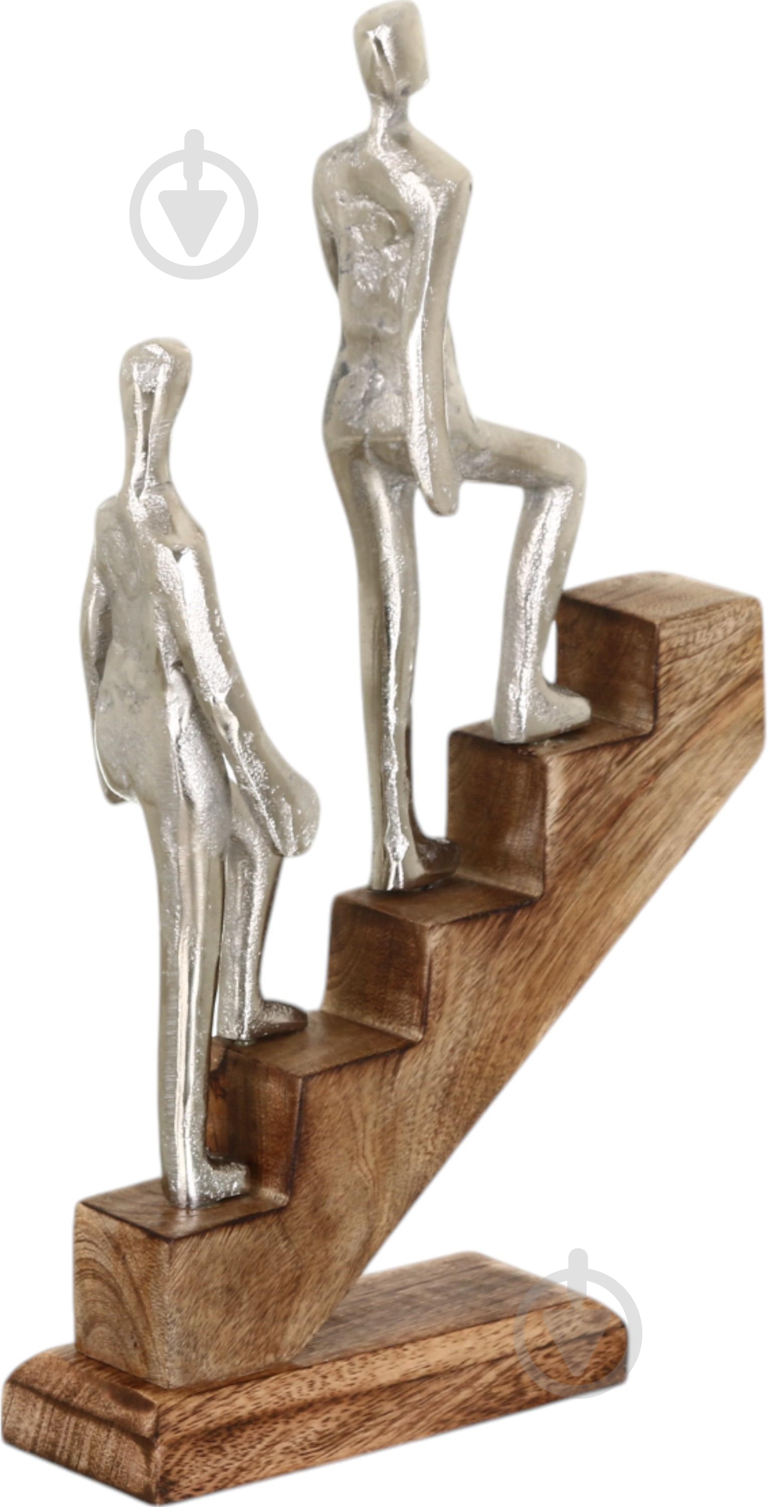 Статуэтка Inari Support 8943 34х18х8 см серебряный - фото 1