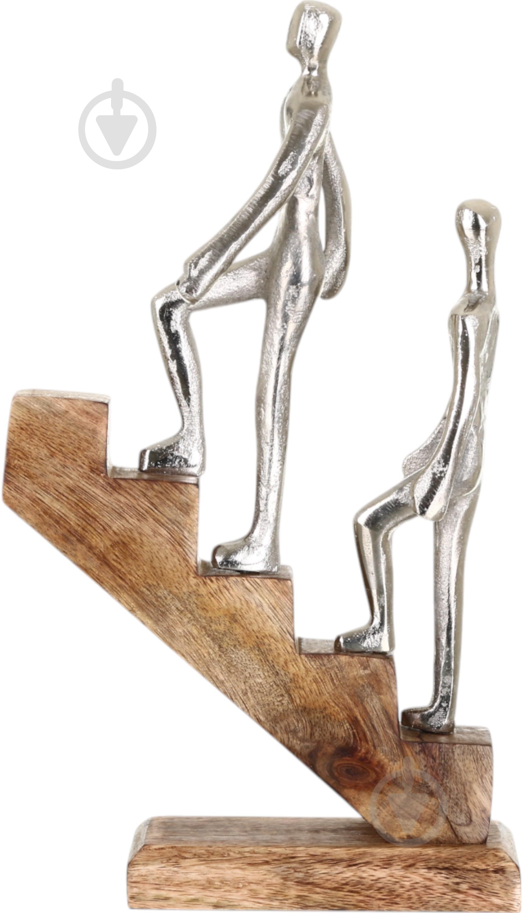 Статуэтка Inari Support 8943 34х18х8 см серебряный - фото 2