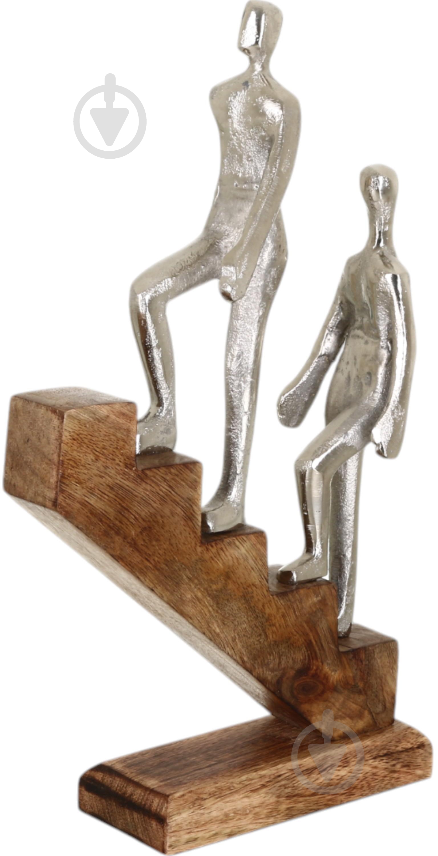 Статуэтка Inari Support 8943 34х18х8 см серебряный - фото 3