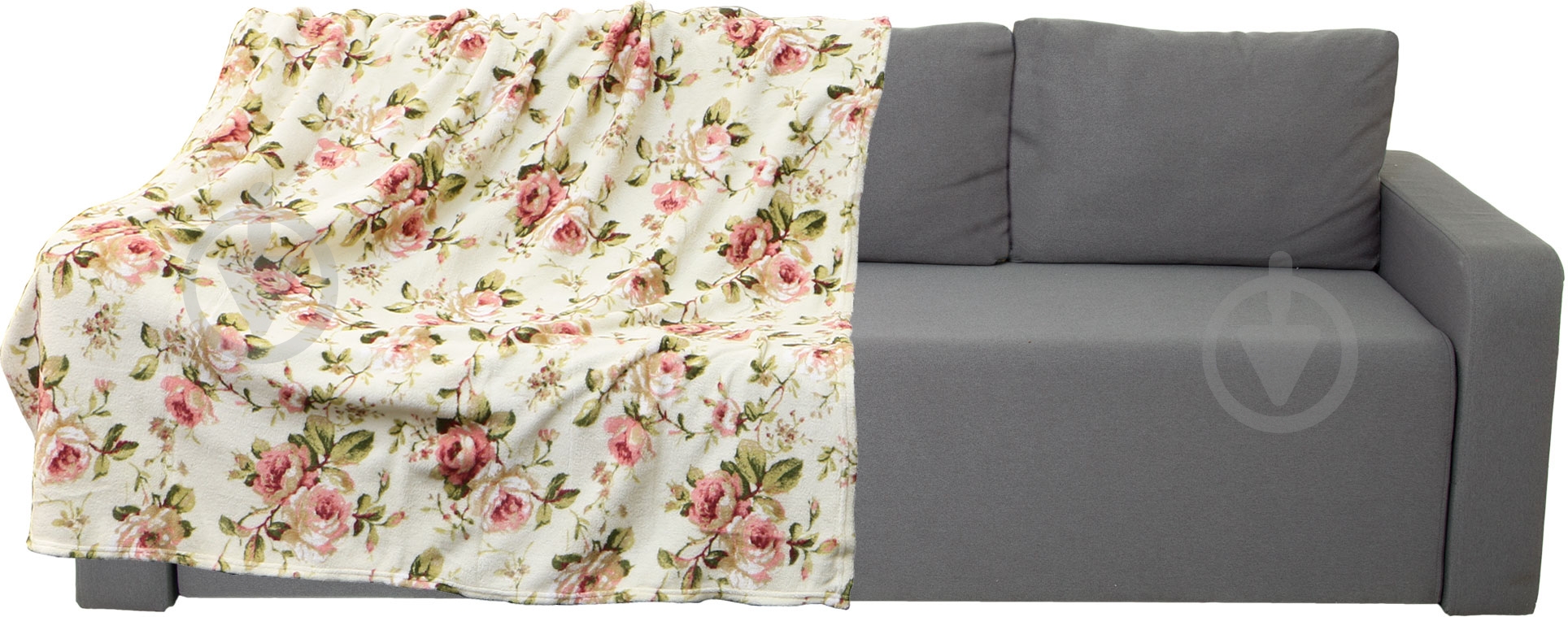 Плед Roses 125x150 см разноцветный Underprice - фото 1 Плед Roses 125x150 см разноцветный Underprice - фото 1