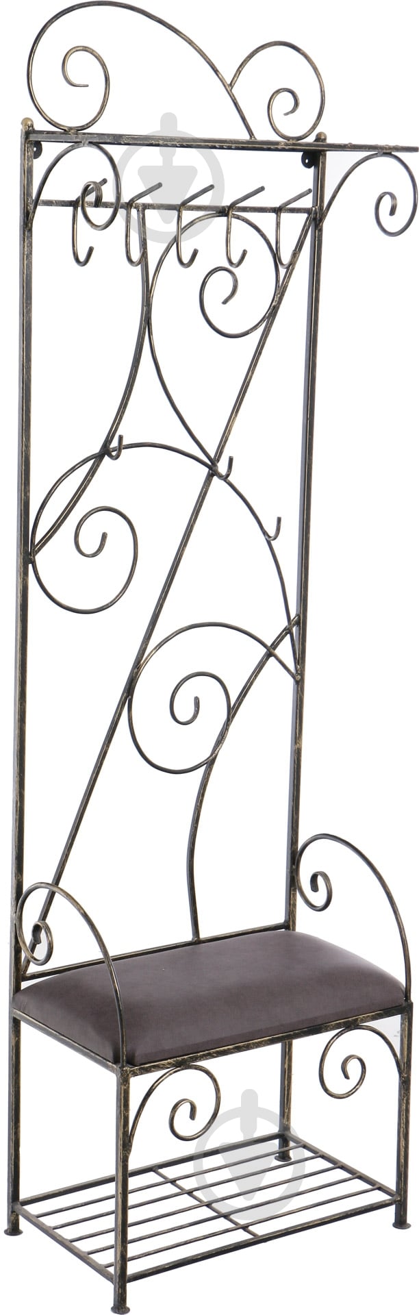 Вешалка для одежды 27096/ч пристенная - фото 1