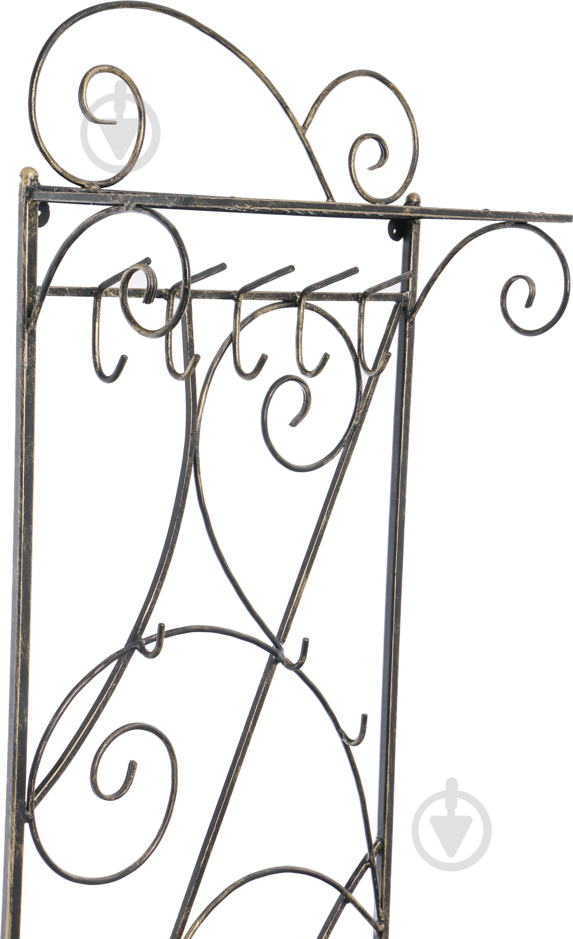 Вешалка для одежды 27096/ч пристенная - фото 3