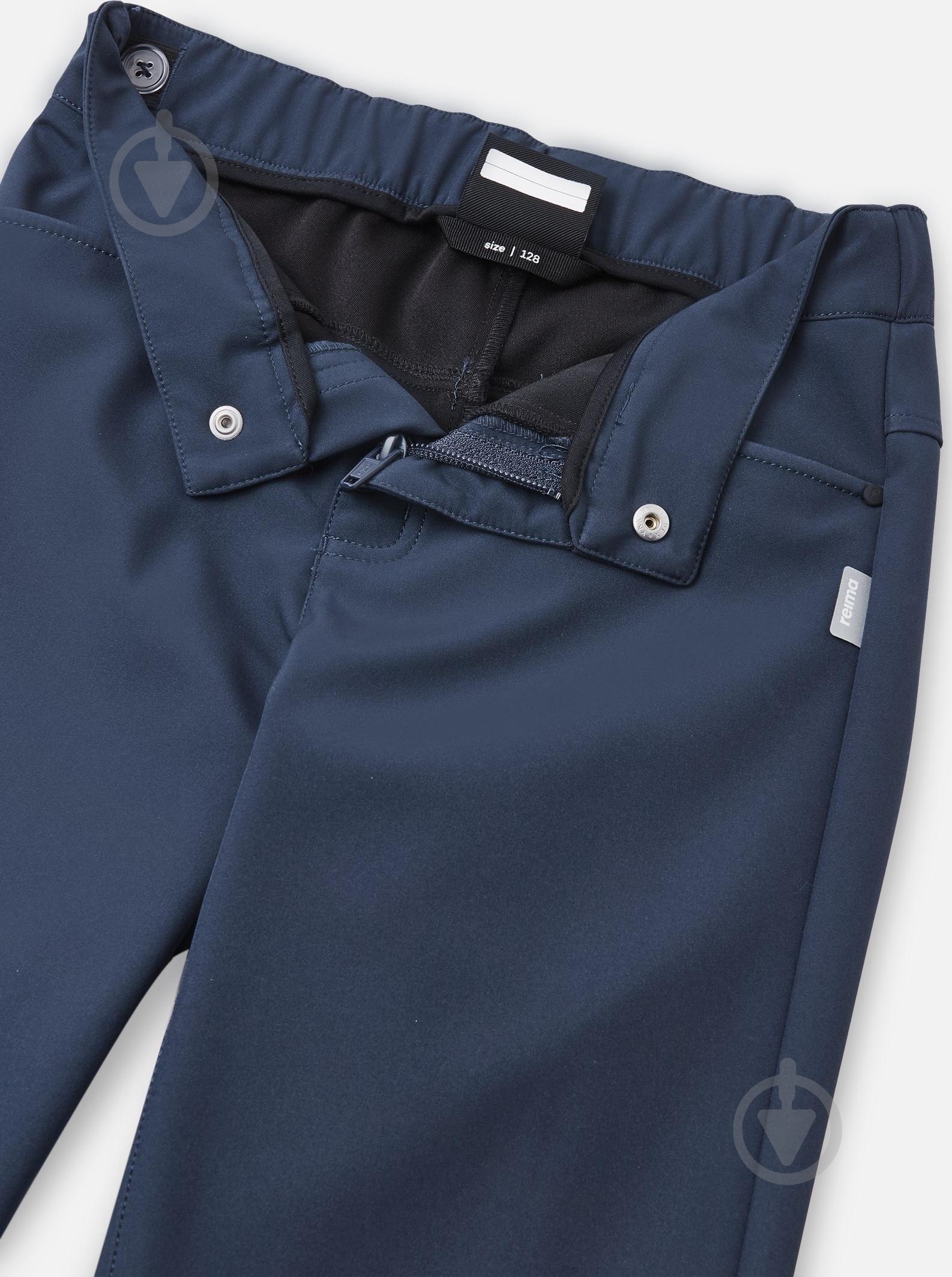Брюки Reima Softshell Idea р.110 темно-синий 5100190A-6980 - фото 4 Брюки Reima Softshell Idea р.110 темно-синий 5100190A-6980 - фото 4