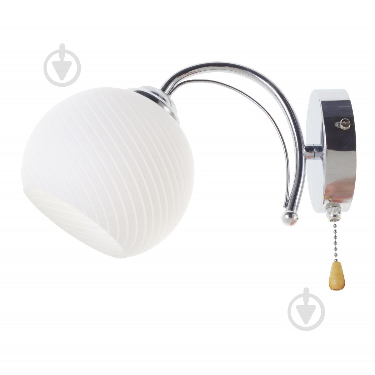 Бра Brille LK-651W 60 Вт E27 белый 29-112 - фото 5