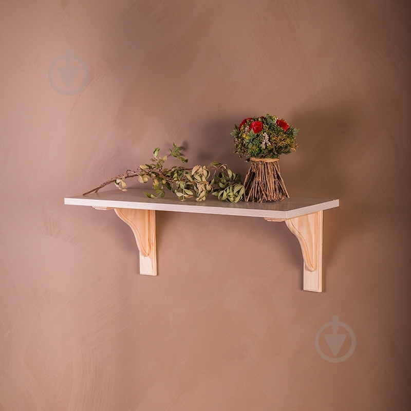 Кронштейн  деревянный 200х200 мм L5301 - фото 4