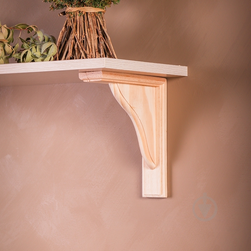 Кронштейн  деревянный 200х200 мм L5301 - фото 6