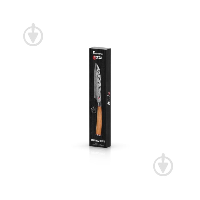 Нож сантоку MasterPro Tetsu 125 см (BGMP-4169) - фото 3 Нож сантоку MasterPro Tetsu 125 см (BGMP-4169) - фото 3