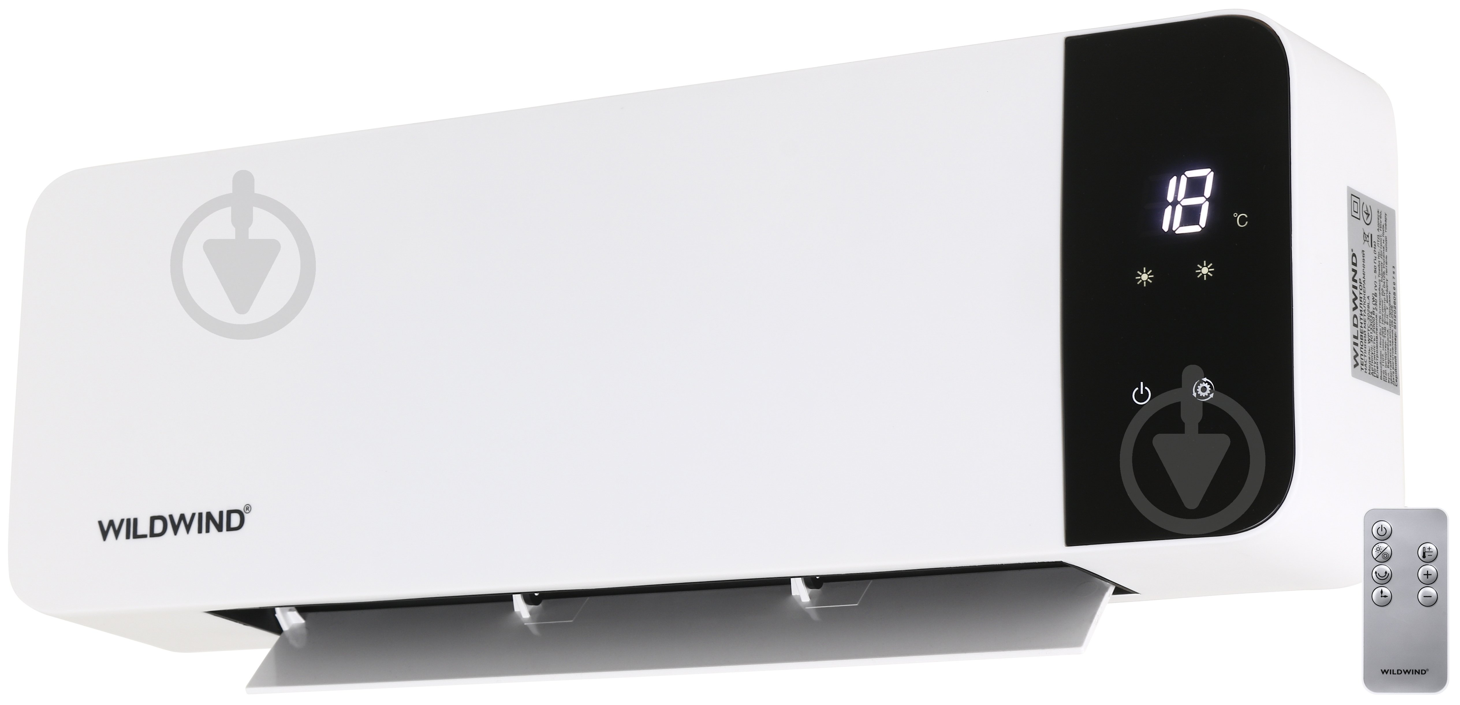 Тепловентилятор настенный Wild Wind WPTC-3028LA - фото 1 Тепловентилятор настенный Wild Wind WPTC-3028LA - фото 1