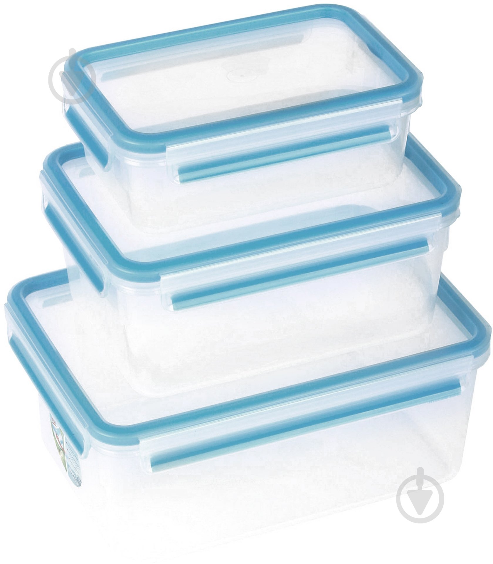 Набор контейнеров Emsa СLIP & CLOSE 3D 3 шт. - фото 1