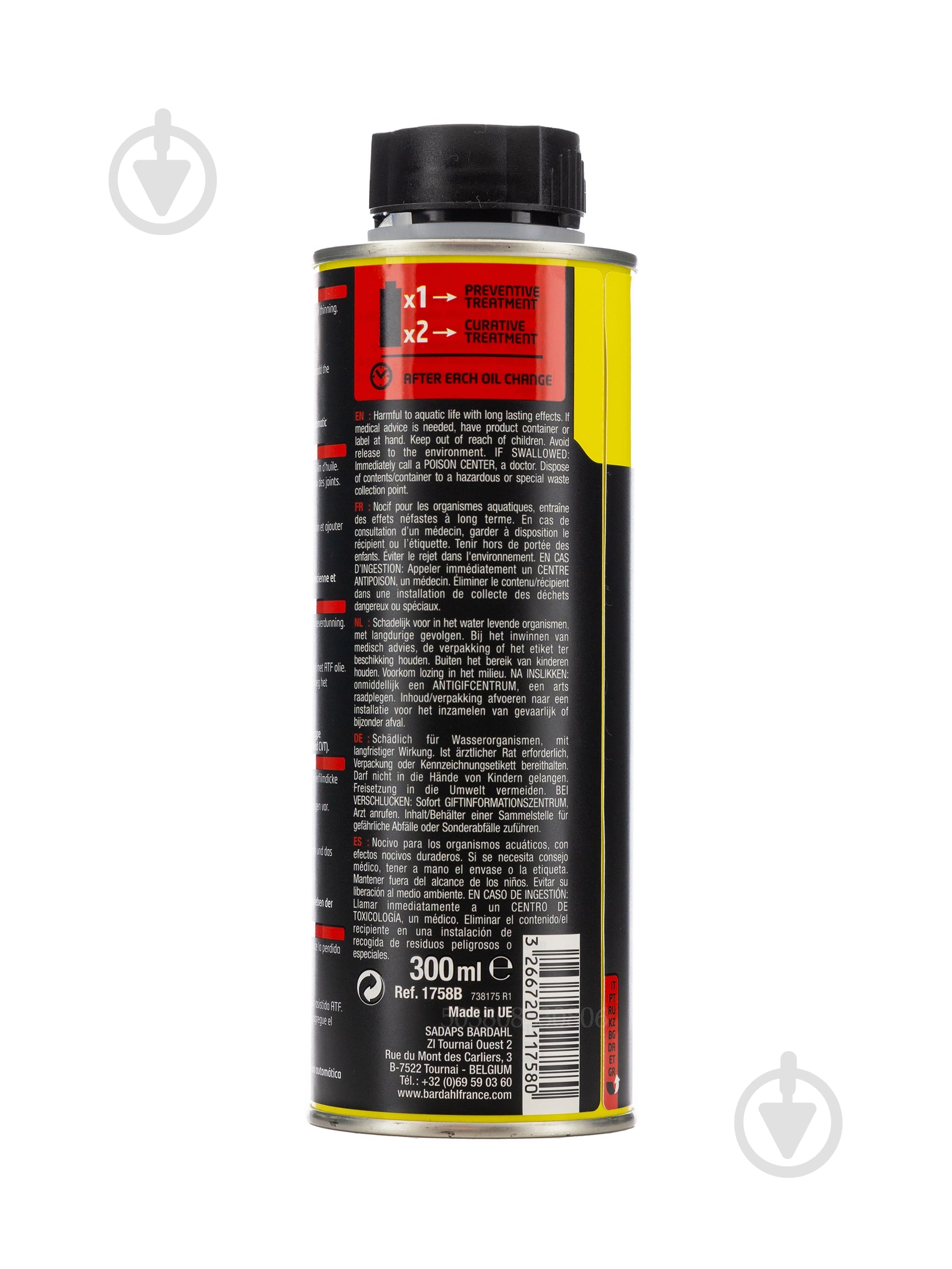 Присадка до мастила для КПП и редукторів Bardahl ATF CONDITIONER 1758B 300 мл - фото 2