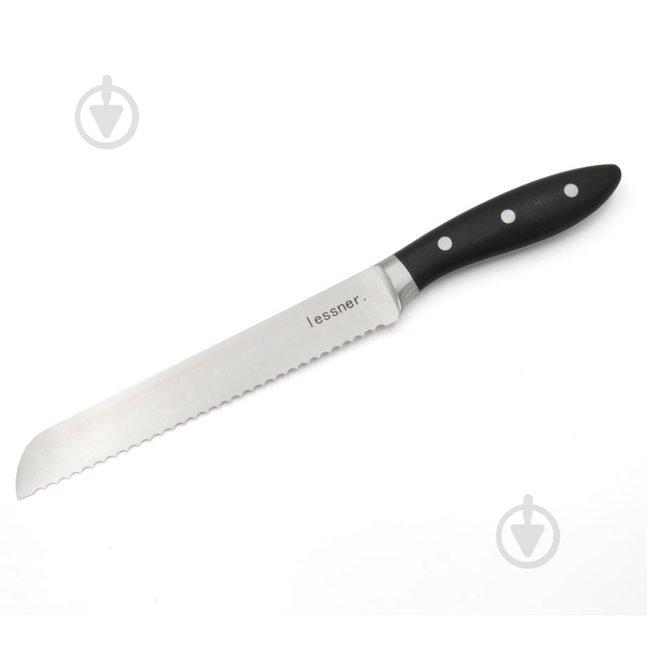 Ніж для хліба Lessner Easy Cook 20 см нерж.сталь 77861-6 - фото 1 Ніж для хліба Lessner Easy Cook 20 см нерж.сталь 77861-6 - фото 1