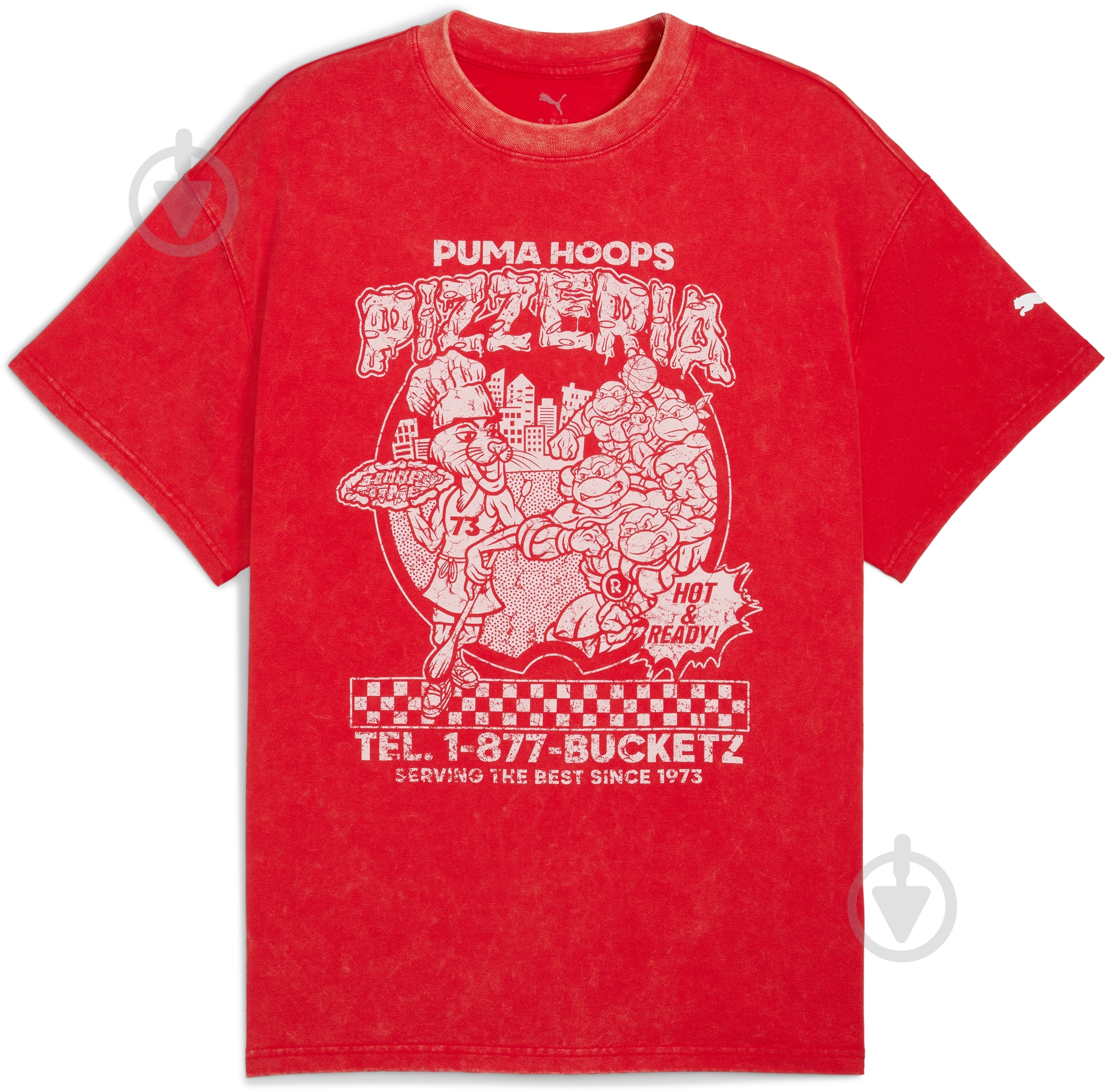 ᐉ Футболка Puma Hoops x TMNT Tee I 63092801 р.2XL разноцветный