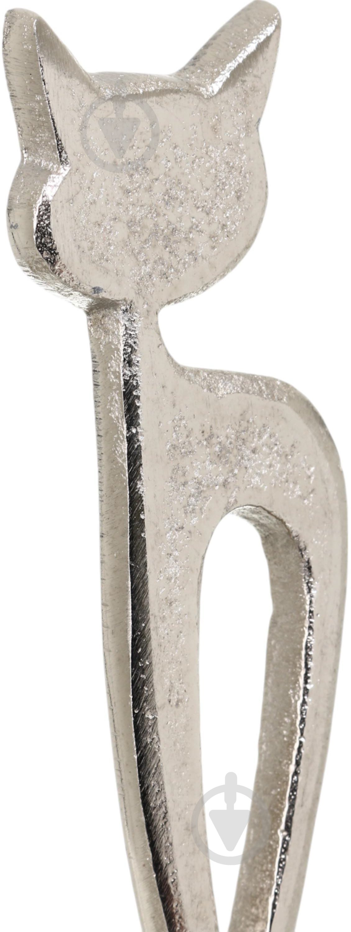 Статуэтка Inari Kitty 9037/D 15х5х3 см серебряный - фото 3