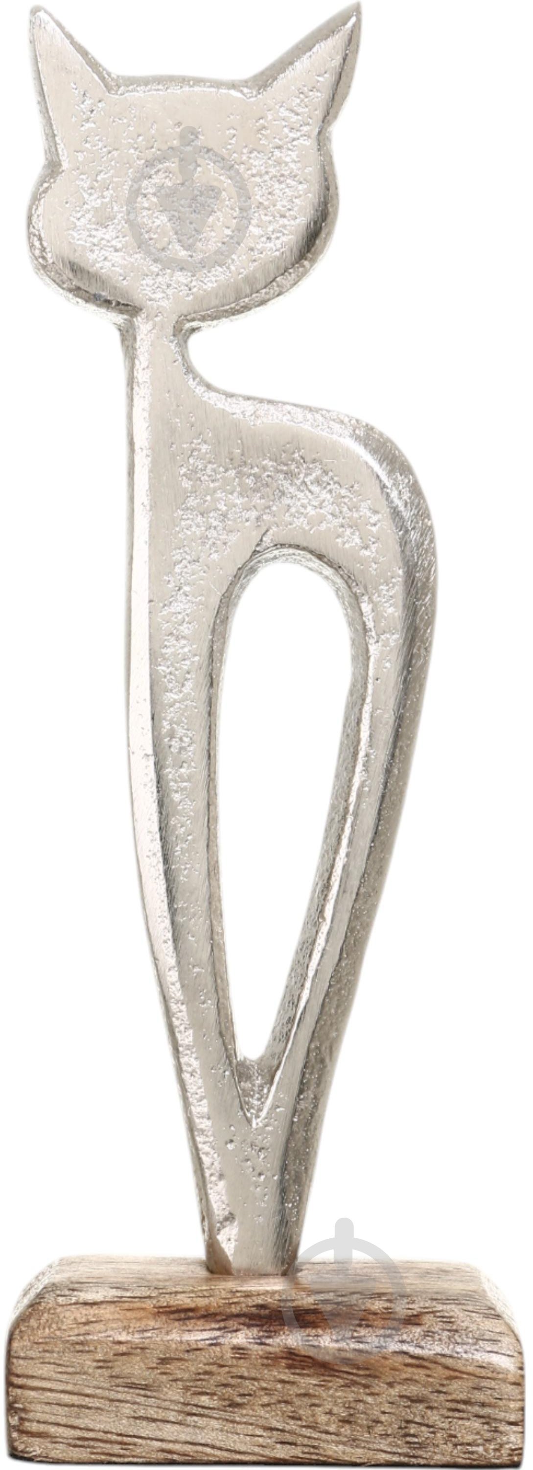 Статуэтка Inari Kitty 9037/D 15х5х3 см серебряный - фото 2