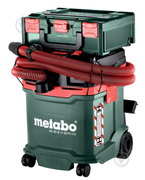 Пилосос Metabo AS 36-18 H 30 PC-CC 602075850 - фото 3 Пилосос Metabo AS 36-18 H 30 PC-CC 602075850 - фото 3