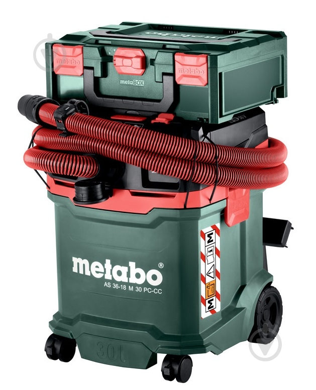 Пилосос Metabo AS 36-18 M 30 PC-CC 602074850 - фото 2 Пилосос Metabo AS 36-18 M 30 PC-CC 602074850 - фото 2