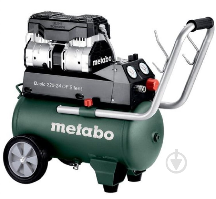 Компрессор Metabo Basic 220-24 OF Silent 601593000 - фото 1 Компрессор Metabo Basic 220-24 OF Silent 601593000 - фото 1
