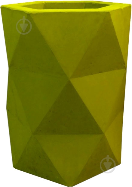 Урна Монолит 3D желтая - фото 1