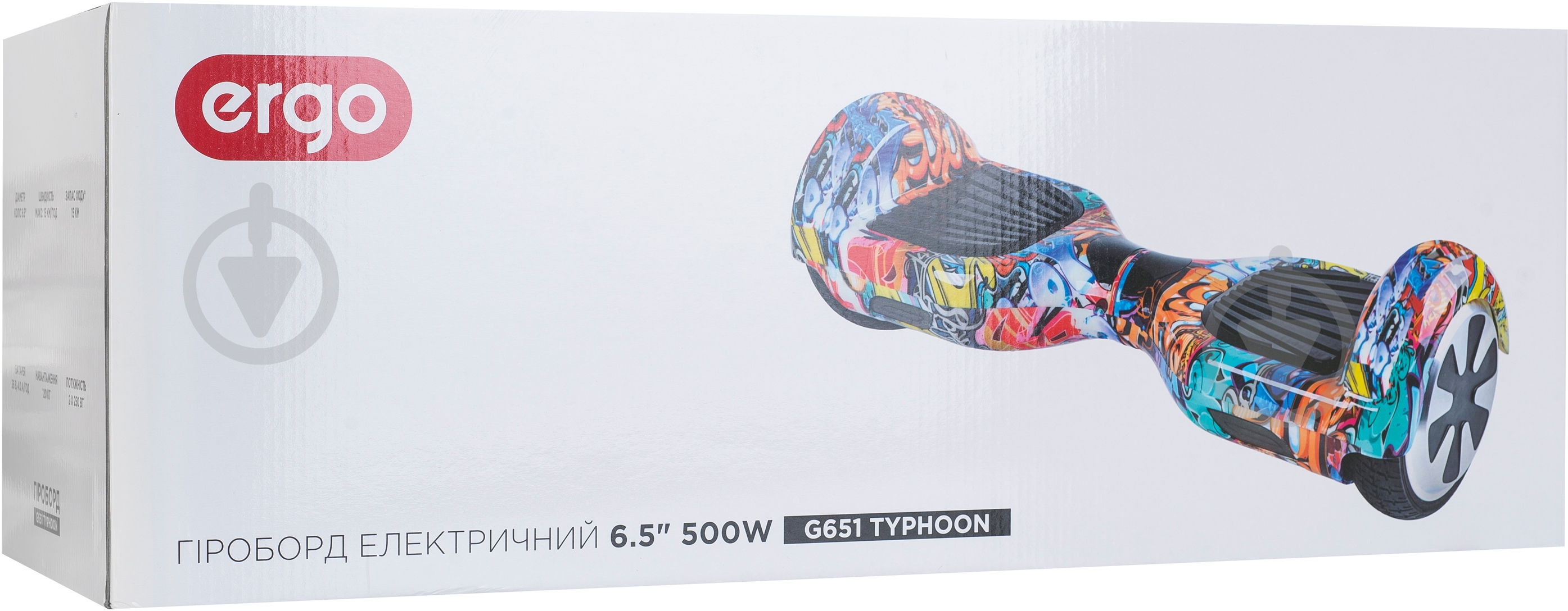 Гироборд Ergo Typhoon G651 graffiti wall - фото 14