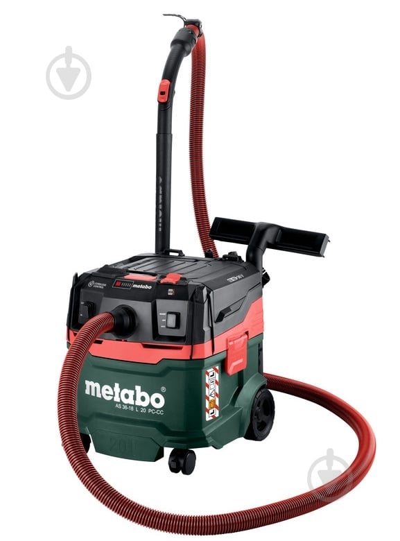 Пилосос Metabo AS 36-18 L 20 PC-CC 602072850 - фото 1 Пилосос Metabo AS 36-18 L 20 PC-CC 602072850 - фото 1