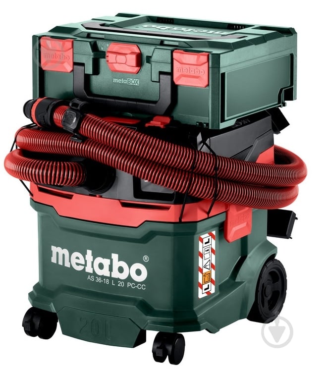 Пилосос Metabo AS 36-18 L 20 PC-CC 602072850 - фото 2 Пилосос Metabo AS 36-18 L 20 PC-CC 602072850 - фото 2