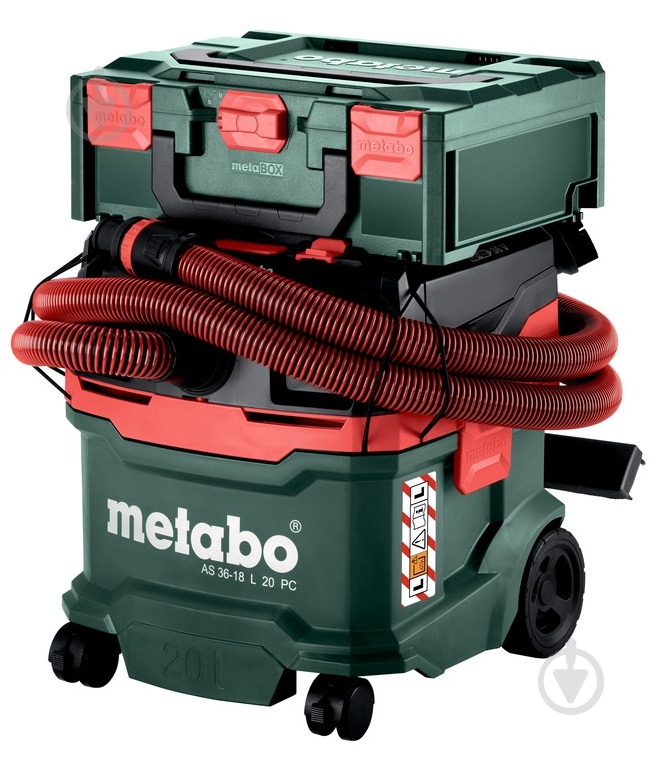 Пилосос Metabo AS 36-18 L 20 PC 602071850 - фото 4 Пилосос Metabo AS 36-18 L 20 PC 602071850 - фото 4