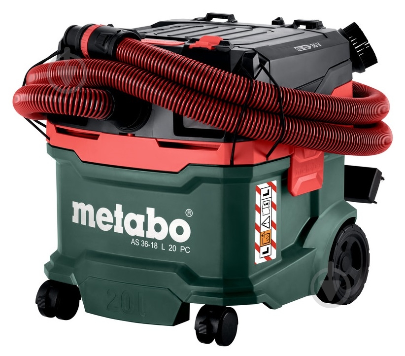Пилосос Metabo AS 36-18 L 20 PC 602071850 - фото 6 Пилосос Metabo AS 36-18 L 20 PC 602071850 - фото 6