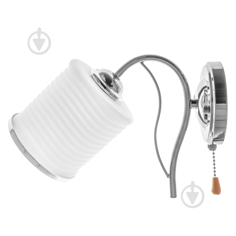 Бра Brille LK-590W 60 Вт E27 хром 26-934 - фото 4