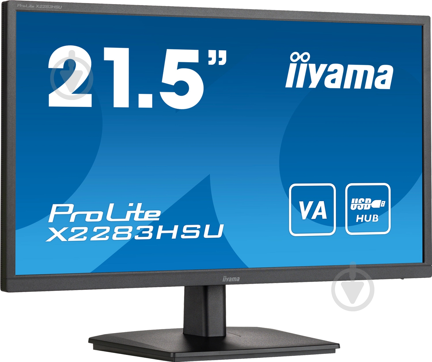 Монитор Iiyama Prolite X2283HSU-B1 21,5" (X2283HSU-B1) - фото 2