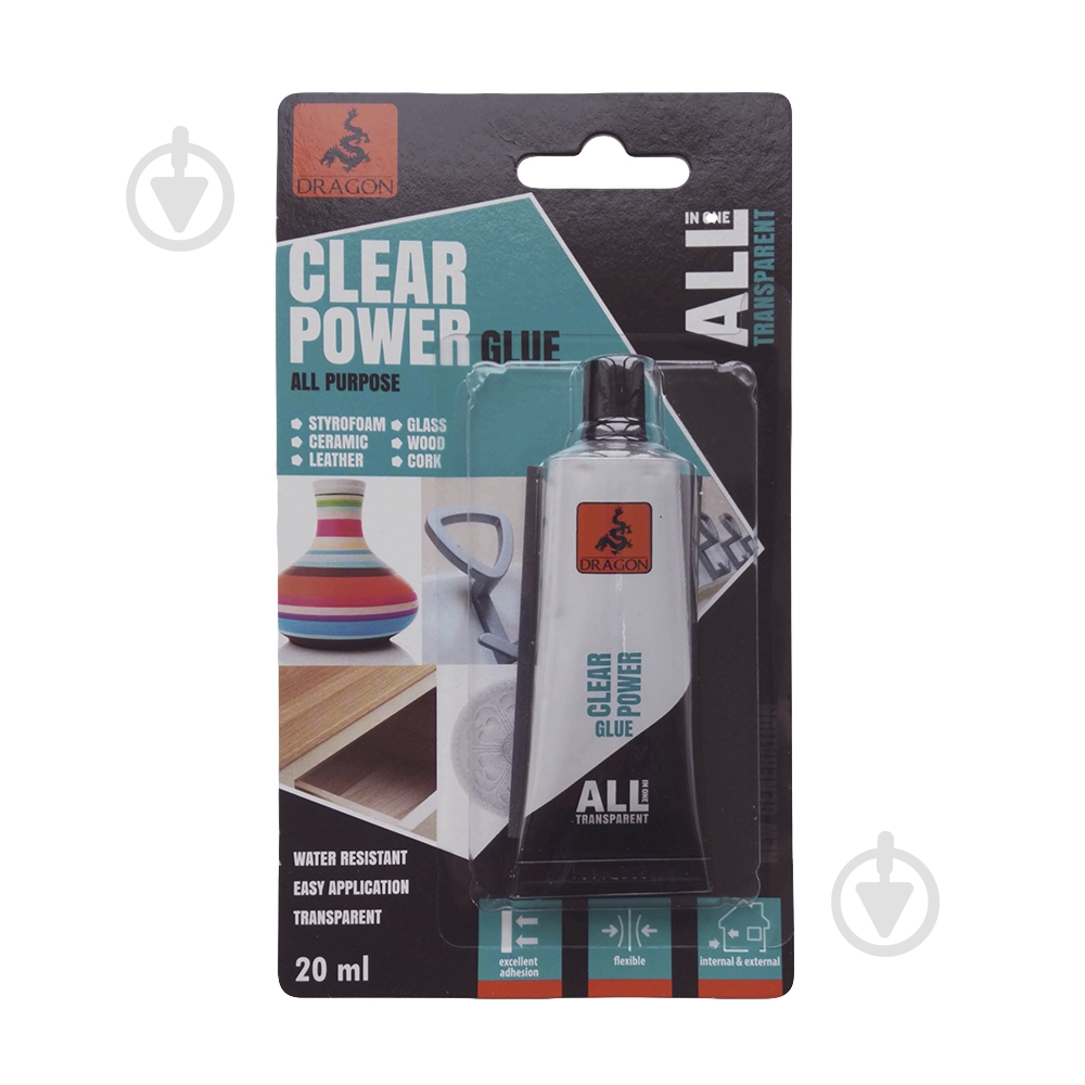 Клей универсальный Dragon POWER 20 мл - фото 1