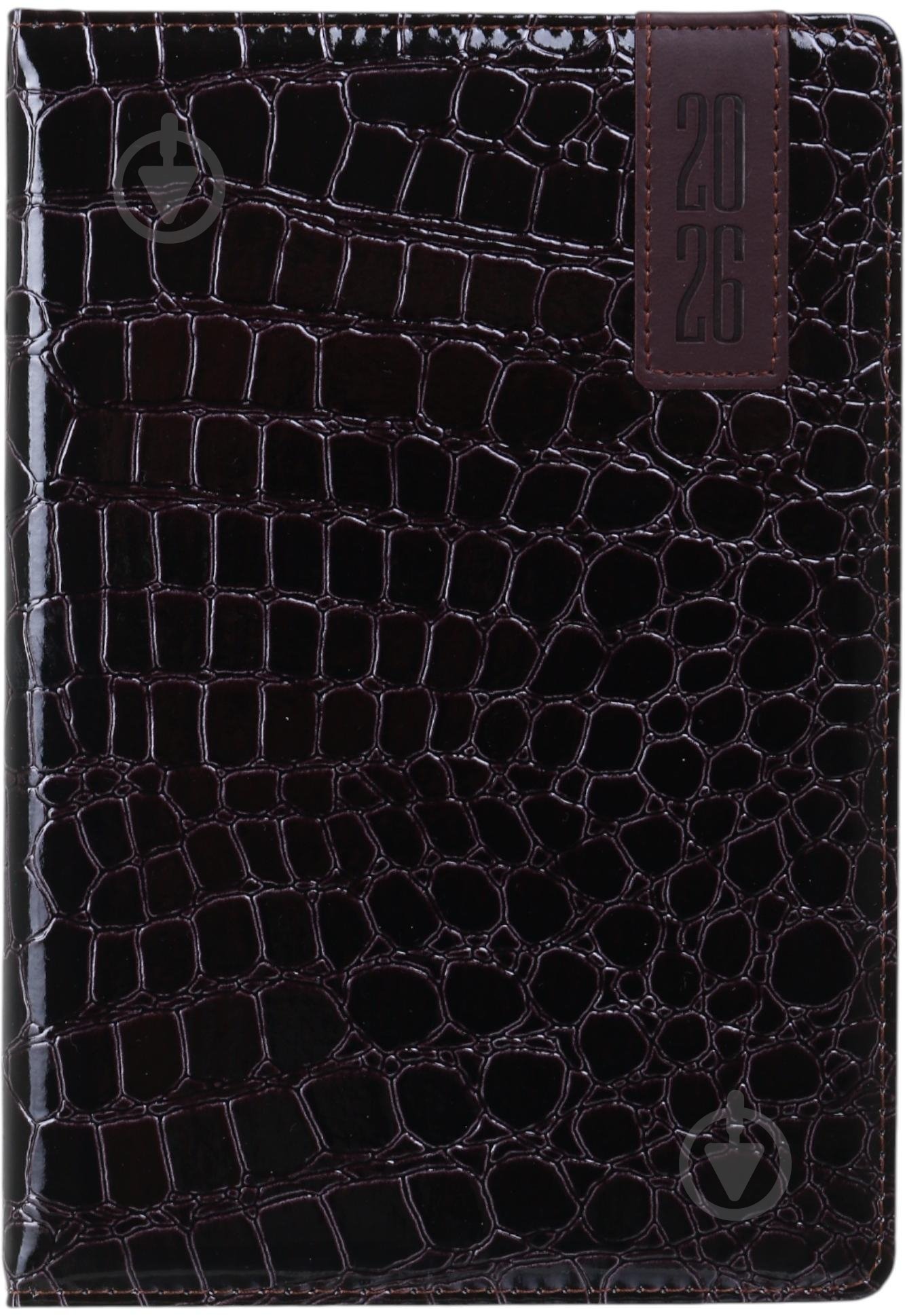 Щоденник датований Bourgeois A5 2026 ДН394/4 коричневий - фото 1 Щоденник датований Bourgeois A5 2026 ДН394/4 коричневий - фото 1