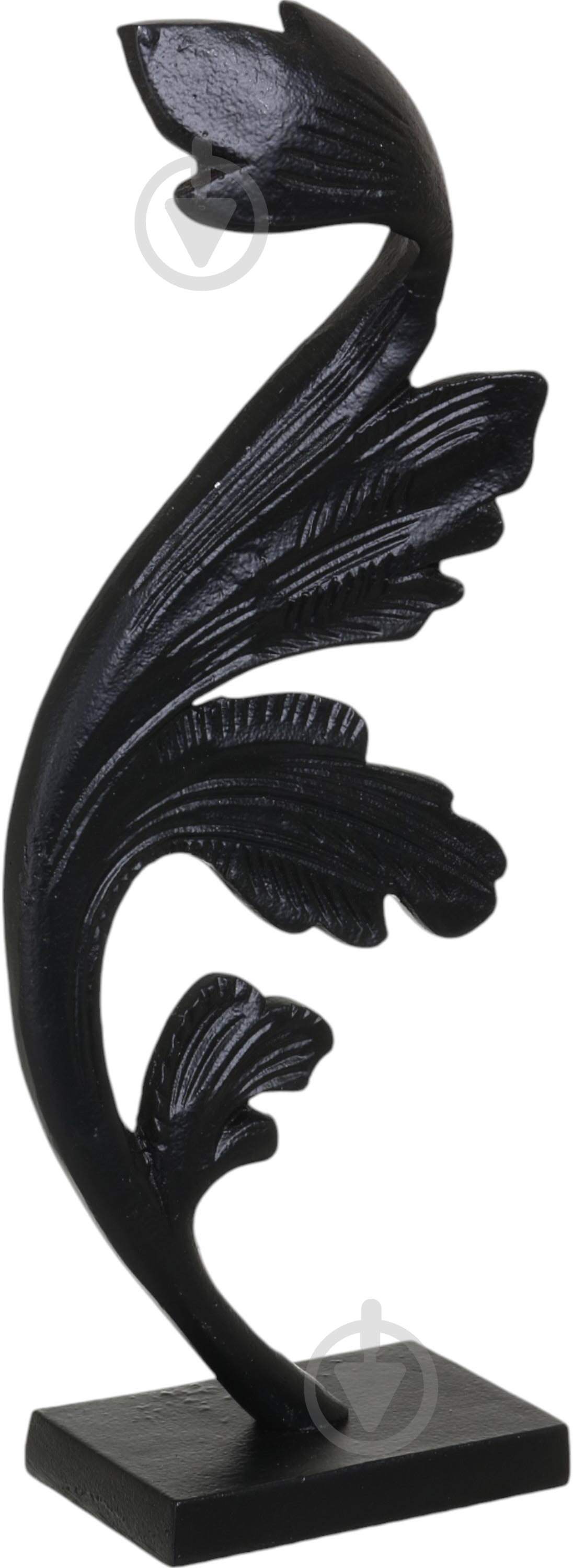 Статуэтка Inari Leaf 8062 40х15х12 см серебряный - фото 2