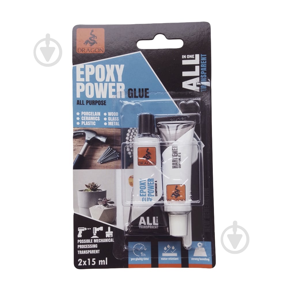 Клей эпоксидный Dragon EPOXY POWER 2 мл - фото 1