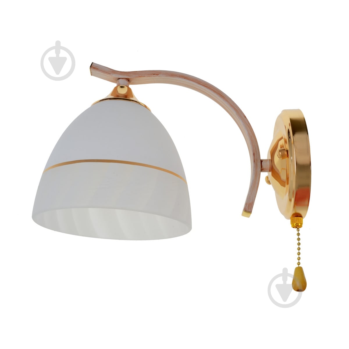 Бра Brille LK-674W 60 Вт E27 бежевий 29-183 - фото 4
