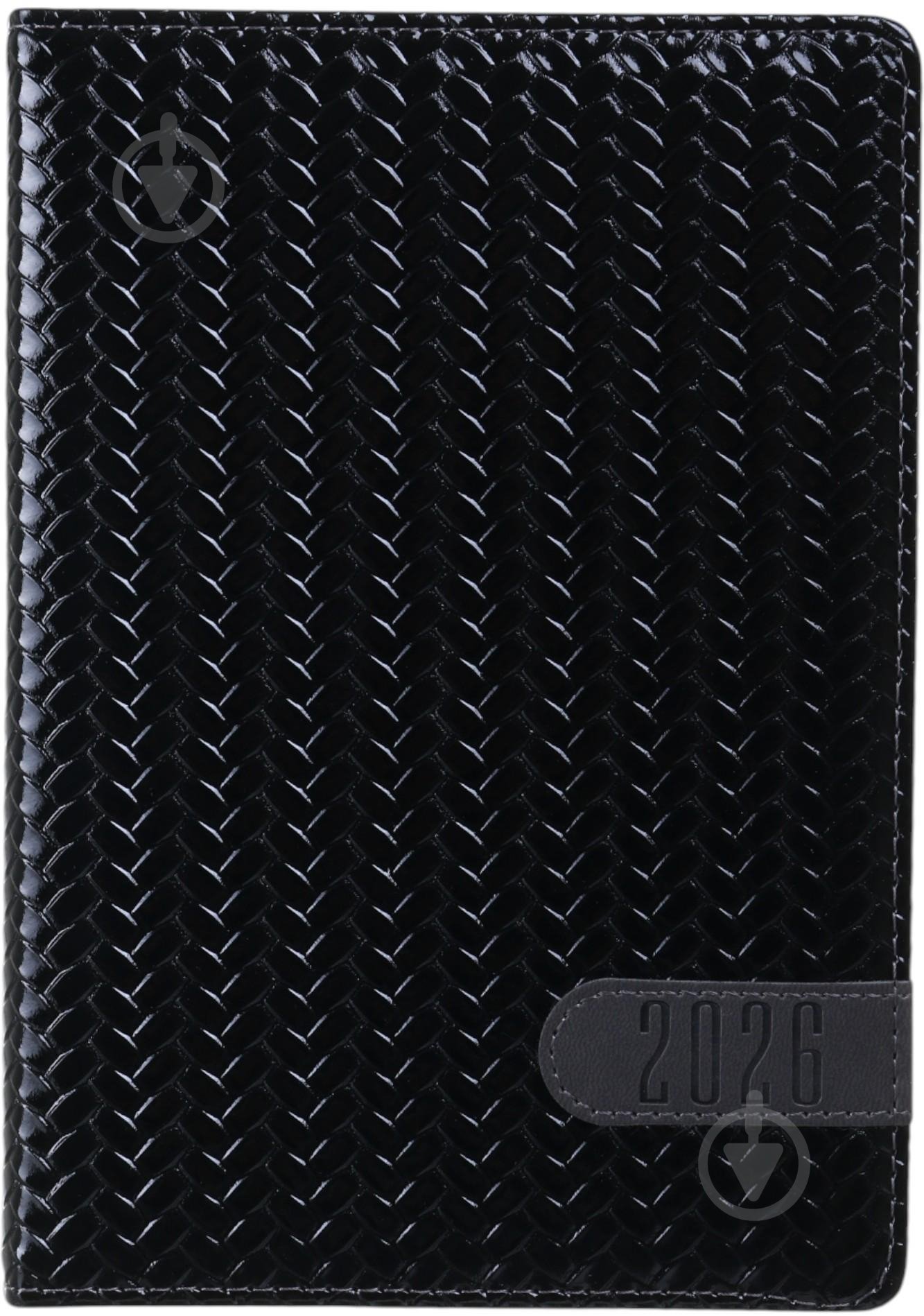 Дневник датированный Bourgeois A5 2026 ДН394/7 черный - фото 1