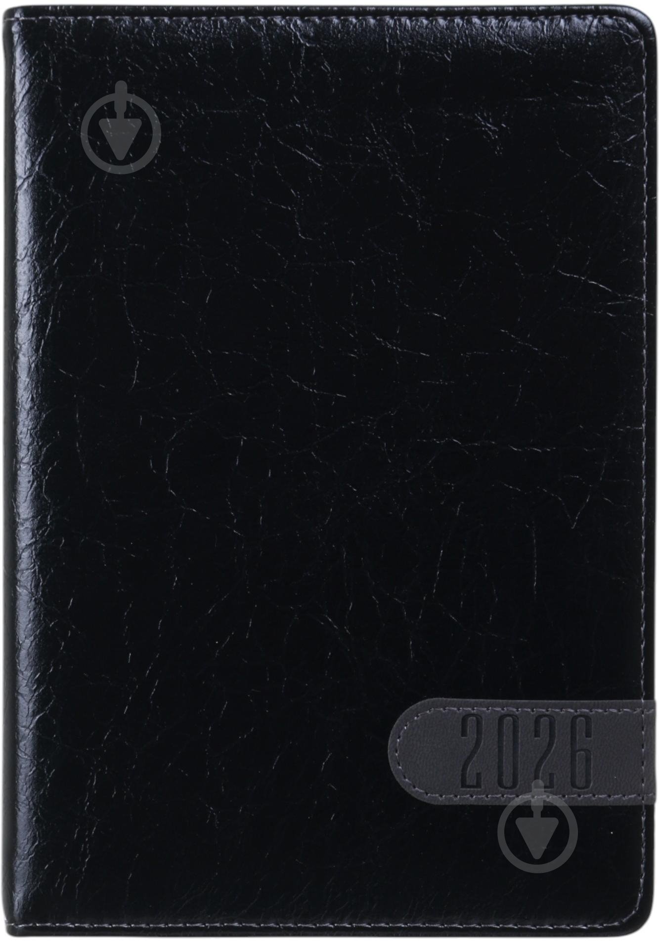 Щоденник датований Bourgeois A5 2026 ДН394/3 чорний - фото 1