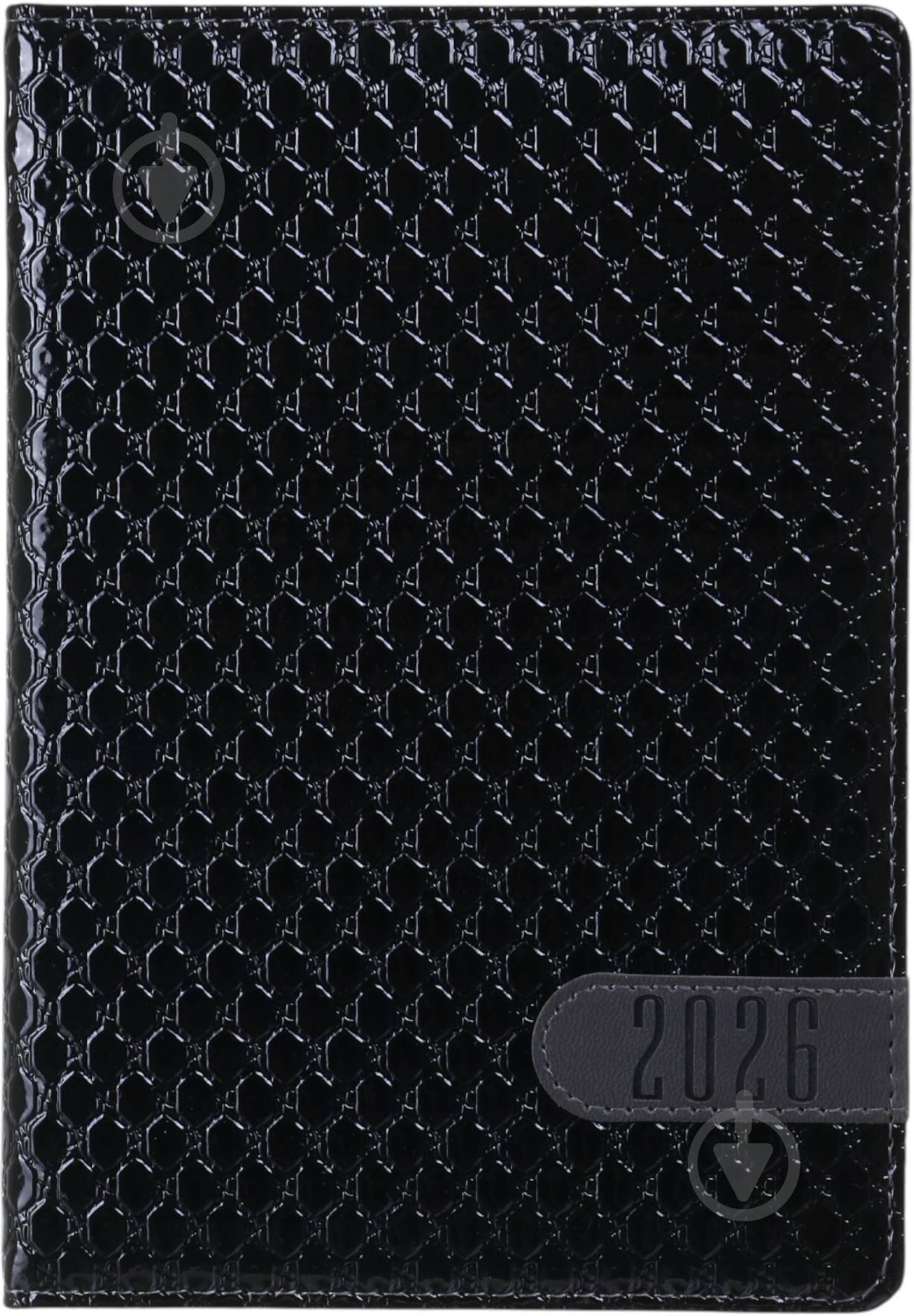 Щоденник датований Bourgeois A5 2026 ДН394/5 чорний - фото 1 Щоденник датований Bourgeois A5 2026 ДН394/5 чорний - фото 1