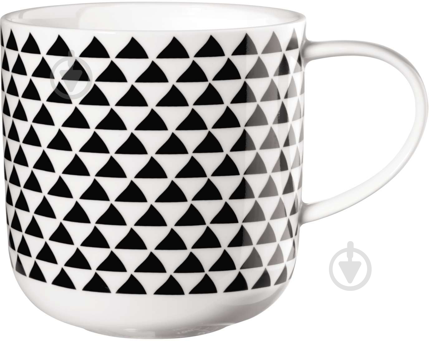 Чашка ASA Coppa 400 мл треугольники 19117014 - фото 1