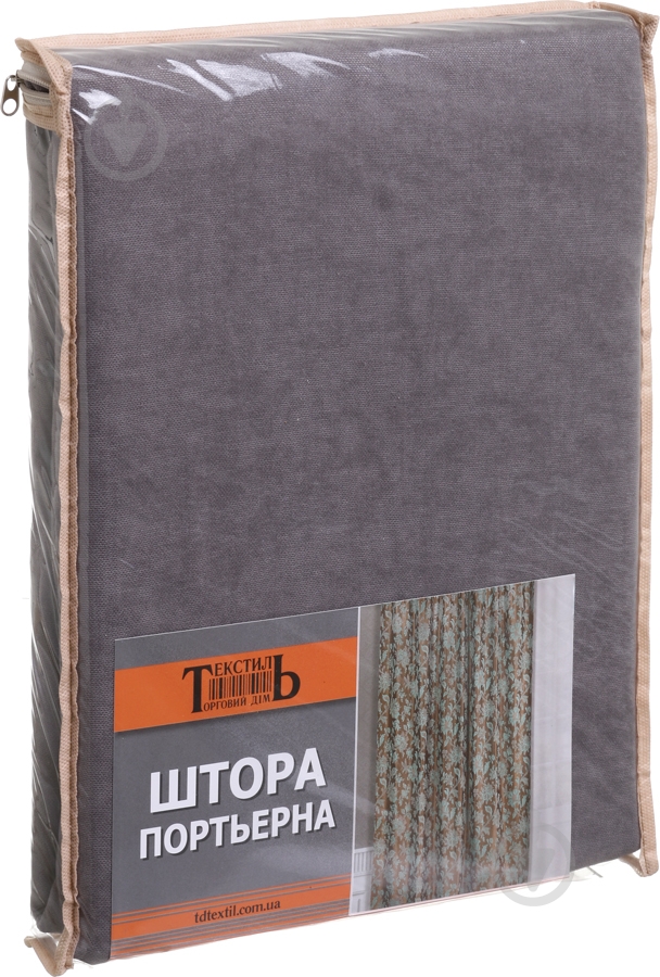 Штора SL 1004-V34 150х290 см сіра - фото 3