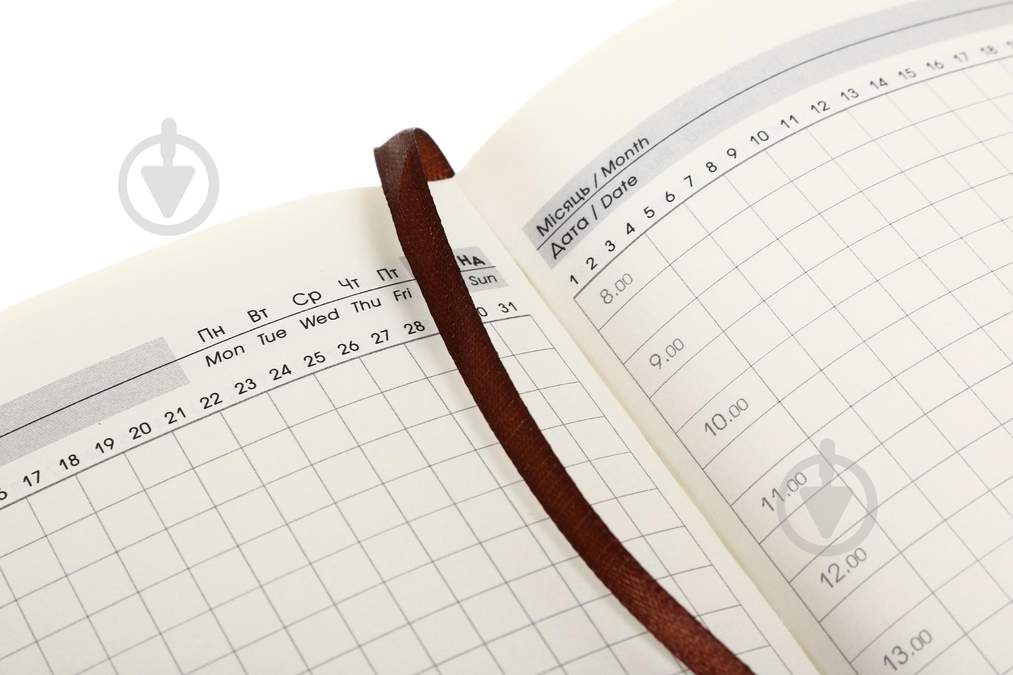 Щоденник недатований Bourgeois A5 ДН396/4 коричневий - фото 4