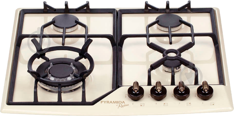 Варильна поверхня газова Pyramida PFE 641 IV RUSTICO - фото 1