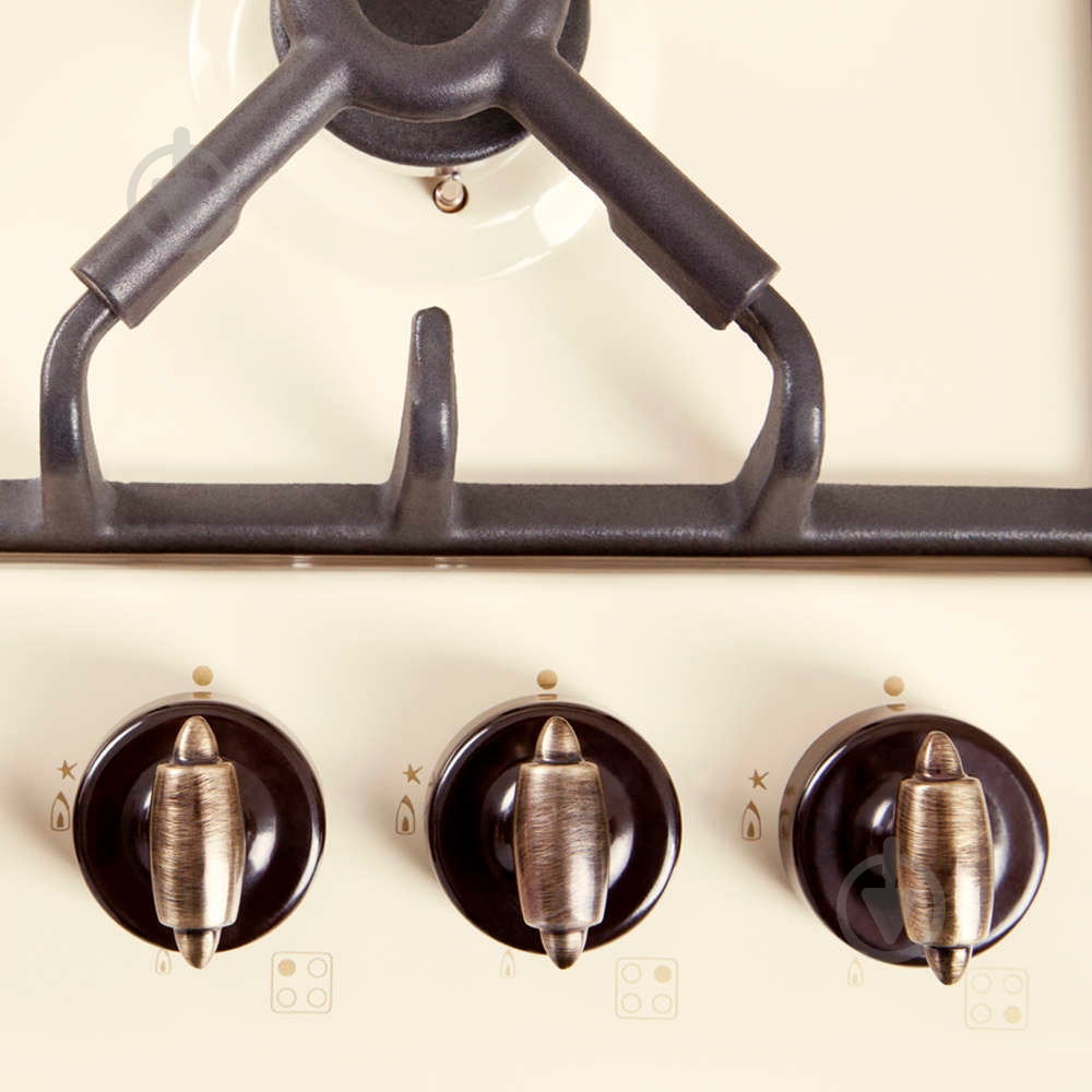 Варильна поверхня газова Pyramida PFE 641 IV RUSTICO - фото 4