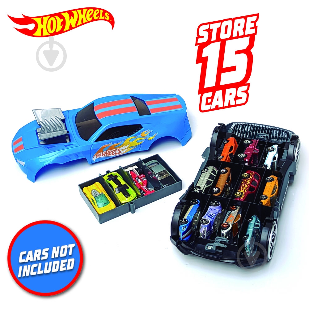 Автомобиль Hot Wheels гараж 2 в 1 HWCC15 - фото 2 Автомобиль Hot Wheels гараж 2 в 1 HWCC15 - фото 2