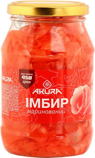 Имбирь Akura маринованный 450 г (4820178460224) - фото 1